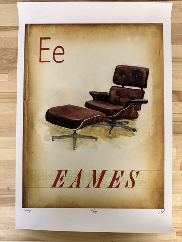 Poster poltrona herman - herman, miller