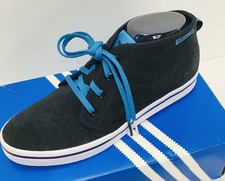 Scarpe donna Adidas Honey Desert scamosciate donna 8,5 nero blu nuove con scatola