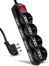 Multipresa Elettrica Nera 12