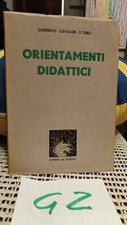 ORIENTAMENTI DIDATTICI di