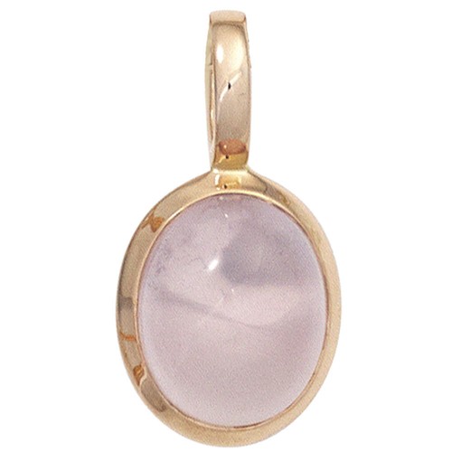Ciondolo con quarzo rosa - quarzo,