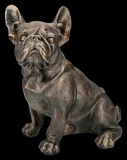 Figura Di Bulldog Seduta Color