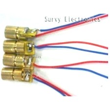 5Pcs Mini 650nm 5mW 5V Laser