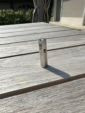 Accendino vintage SAFFA Italia  anni 80 Argento Marchiato Funzionante Italia