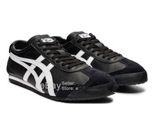 Scarpe sneakers classiche bianche/blu NUOVE by Onitsuka Tiger unisex Mexico 66