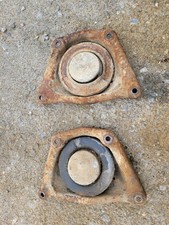 COPPIA SUPPORTI AMMORTIZZATORI ALFA ROMEO GIULIA  1300 105  RICAMBI GIULIA