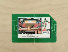 G 66 C&C 2145 SCHEDA TELEFONICA USATA STADIO DALL' ARA BOLOGNA 