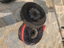 gomme auto usate completo di cerchio in ferro  usate un inverno solo 