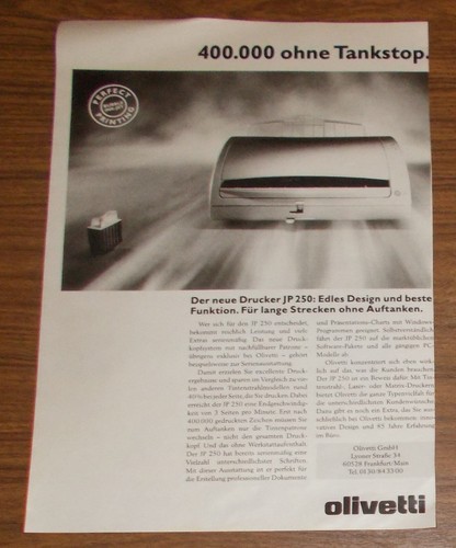 Rara pubblicità olivetti - rara,
