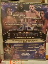 Elite primetime MMA kimbo slice Gina carano robbie lawler rare program Beautiful