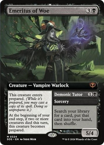 Foil emeritus woe extended - of,