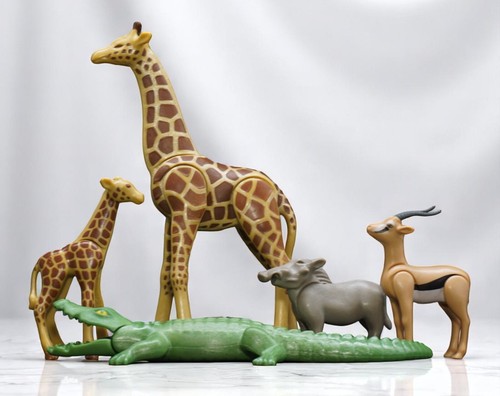 Playmobil alligatore giraffa