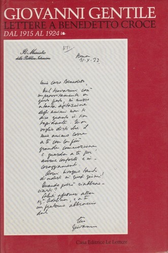 Gentile giovanni lettere - lettere, a
