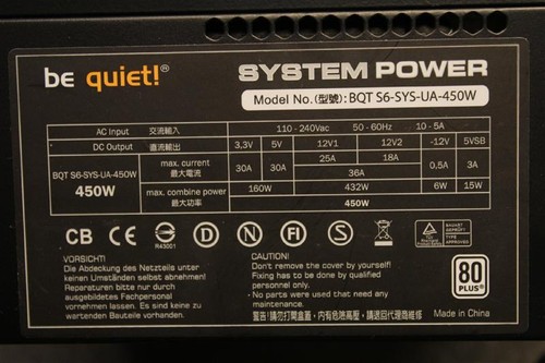 Quiet system power s6 - be,