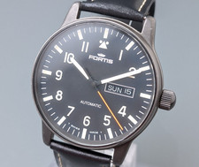 Orologio Uomo Fortis Flieger 595.18.158 Data Automatico 40mm Vintage