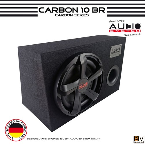 Subwoofer audio system - audio, carbon