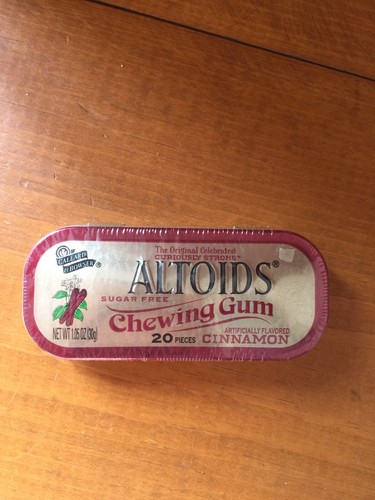 Altoids cinnamon chewing gum - cinnamon,