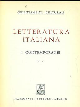 Letteratura italiana i - letteratura, italiana:
