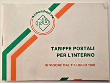 Libretto Tariffe Postali per