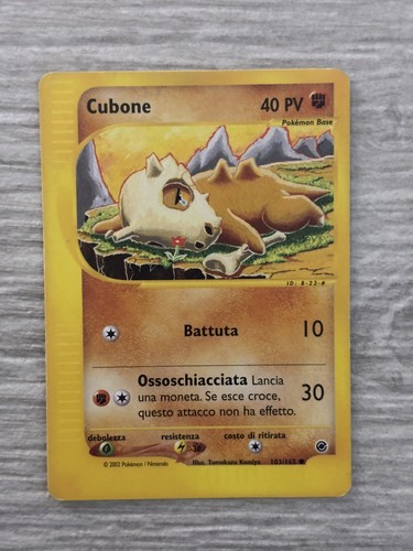 Cubone expedition base set - base,
