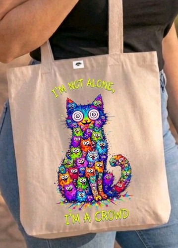 Tote bag gatto - gatto, borsa