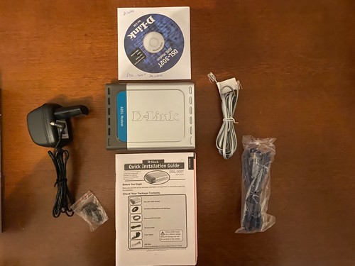 Modem link adsl dsl - modem, d-link