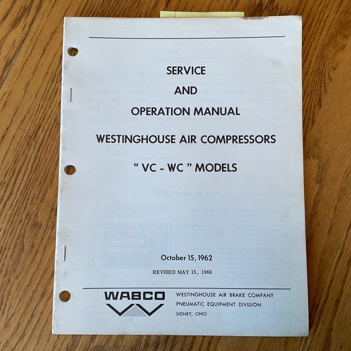 Westinghouse wabco wc - westinghouse,