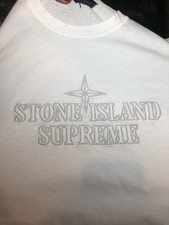 Top Supreme Stone Island con