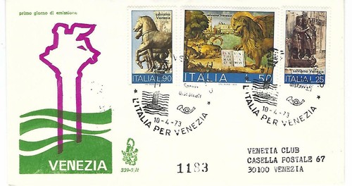 Italia 1973 fdc - 1973, venetia