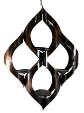 Portacandele a 3 livelli da