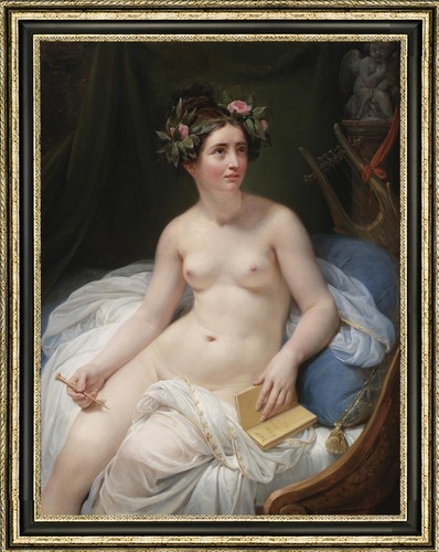 Dipinto olio nudo femminile