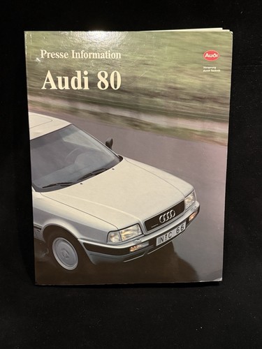 Audi cartella stampa - b4,