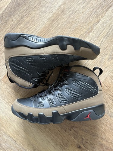 Nike air jordan retro - 9, olive
