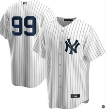 New York Yankees Aaron Judge #99 Maglia Gessata - Adulto Small