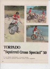 advertising Pubblicità brochure- MOTO TORPADO SQUIRREL CROSS SPECIAL '71-EPOCA 