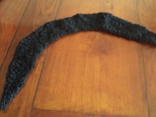 ANTICO COLLO DI PELLICCIA NERO