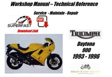 Triumph Daytona 900 Manuale