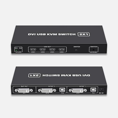 Dvi kvm switch - kvm, in
