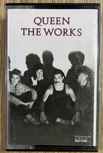 Queen the works cassette tape - queen,