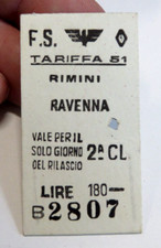 1959 - BIGLIETTO DEL TRENO