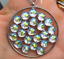 SWAROVSKI COLLANA CIONDOLO CRISTALLI - AMULETO