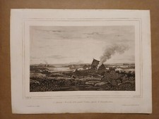 Lazio, Paludi pontine - L’AURORA - CHERBUIN, Luigi – acquatinta 1847