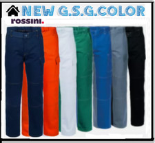 ROSSINI Pantalone da Lavoro Serio Plus + Uomo Multistagione Cotone A00109