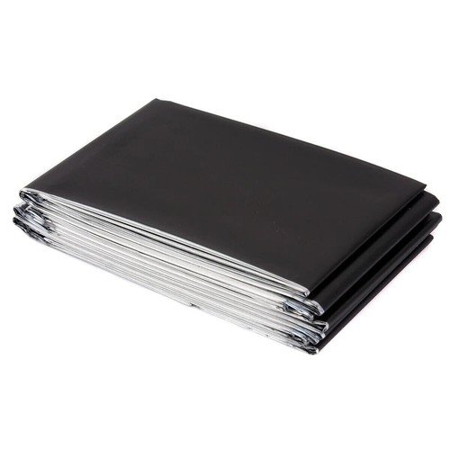 Due coperte termiche mylar - due,