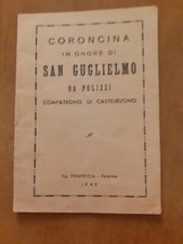 405.8.CORONCINA INONORE DISAN GUGLIELMOda POLIZZI COMPATRONOdiCASTELBUONO Ed1949