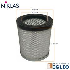 Filtro Hepa di Ricambio per Bidone Aspiracenere Niklas Calimero 18 Litri
