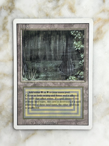 Mtg bayou revised - -,