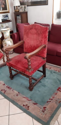Sedia poltrona trono vescovile - sedia,