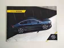 Depliant  brochure Opel Insignia Grand Sport e Sports Tourer - 2017