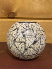 Avoova struzzo guscio d'uovo palla tealight sudafricana portacandele stampo ceramica 